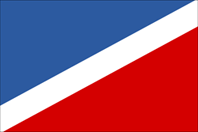 Flag of the Tetri Tskaro town